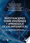 Libro Investigaciones sobre enseñanza y aprendizaje de las matemáticas