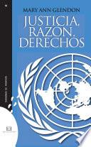Libro Justicia, razón, derechos