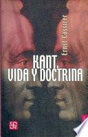 Libro Kant, vida y doctrina