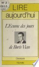 Libro L'écume des jours, de Boris Vian