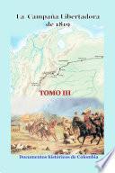 Libro La campaña libertadora de 1819 Tomo III