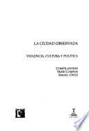 Libro La ciudad observada