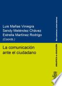 Libro La comunicación ante el ciudadano