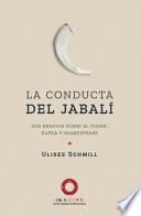 Libro La conducta del Jabalí