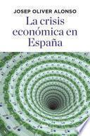 Libro La crisis económica en España