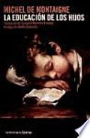 Libro La educación de los hijos