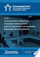 Libro La formación a distancia: una importante opción para la superación de docentes. Experiencias y resultados (curso 7)