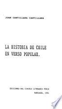 La historia de Chile en verso popular
