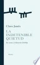 Libro La indetenible quietud