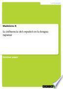 Libro La influencia del español en la lengua rapanui