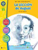 Libro La Lección de August - Kit de Literatura Gr. 5-6