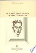 Libro La novela vanguardista de Mario Verdaguer