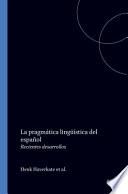 Libro La pragmática lingüística del español