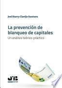 Libro La prevención de blanqueo de capitales
