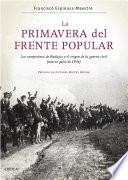 Libro La primavera del Frente Popular