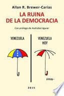 Libro LA RUINA DE LA DEMOCRACIA.