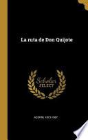 Libro La Ruta de Don Quijote