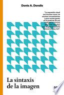 Libro La Sintaxis de la Imagen