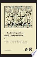 Libro La Triple Poética de la Temporalidad