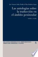Libro Las antologías sobre la traducción en el ámbito peninsular
