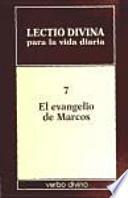 Libro Lectio divina para la vida diaria: el evangelio de marcos