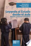 Libro Leyendo al estado desde el aula