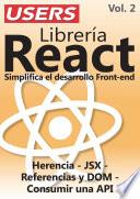 Libro Librería React. Simplifica el desarrollo Front-end - Vol.2