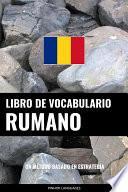 Libro Libro de Vocabulario Rumano
