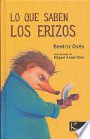 Libro Lo Que Saben Los Erizos