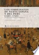 Libro Los virreinatos de Nueva España y del Perú (1680-1740)