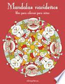 Libro Mandalas navideños libro para colorear para niños 1