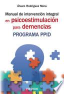 Libro Manual de intervención integral en psicoestimulación para demencias