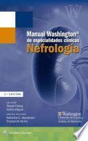 Libro Manual Washington de Especialidades Clinicas. Nefrologia