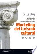 Libro Marketing del turismo cultural