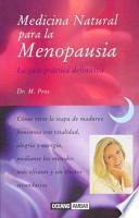 Libro Medicina natural para la menopausia