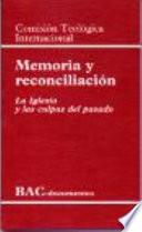 Libro Memoria y reconciliación