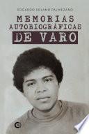 Libro Memorias autobiográficas de Varo