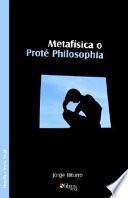 Libro Metafisica O Prote Philosophia