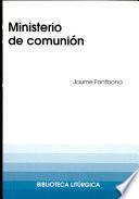 Libro Ministerio de comunión
