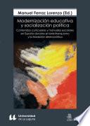 Libro Modernización educativa y socialización política
