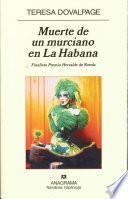 Libro Muerte de un murciano en La Habana