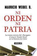 Libro Ni orden ni patria