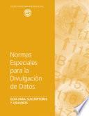 Libro Normas Especiales para la Divulgación de Datos