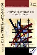 Libro Nuevas fronteras del derecho penal