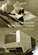 Libro Nuevas lecciones de arquitectura moderna