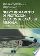 Libro Nuevo reglamento de protección de datos de carácter personal