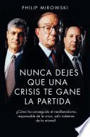 Libro Nunca dejes que una crisis te gane la partida