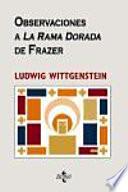 Libro Observaciones a La rama dorada de Frazer / A Study of The Golden Bough of Frazer