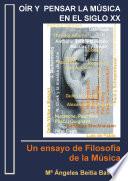 Libro Oír y pensar la música en el siglo XX