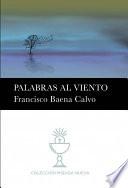 Libro PALABRAS AL VIENTO
